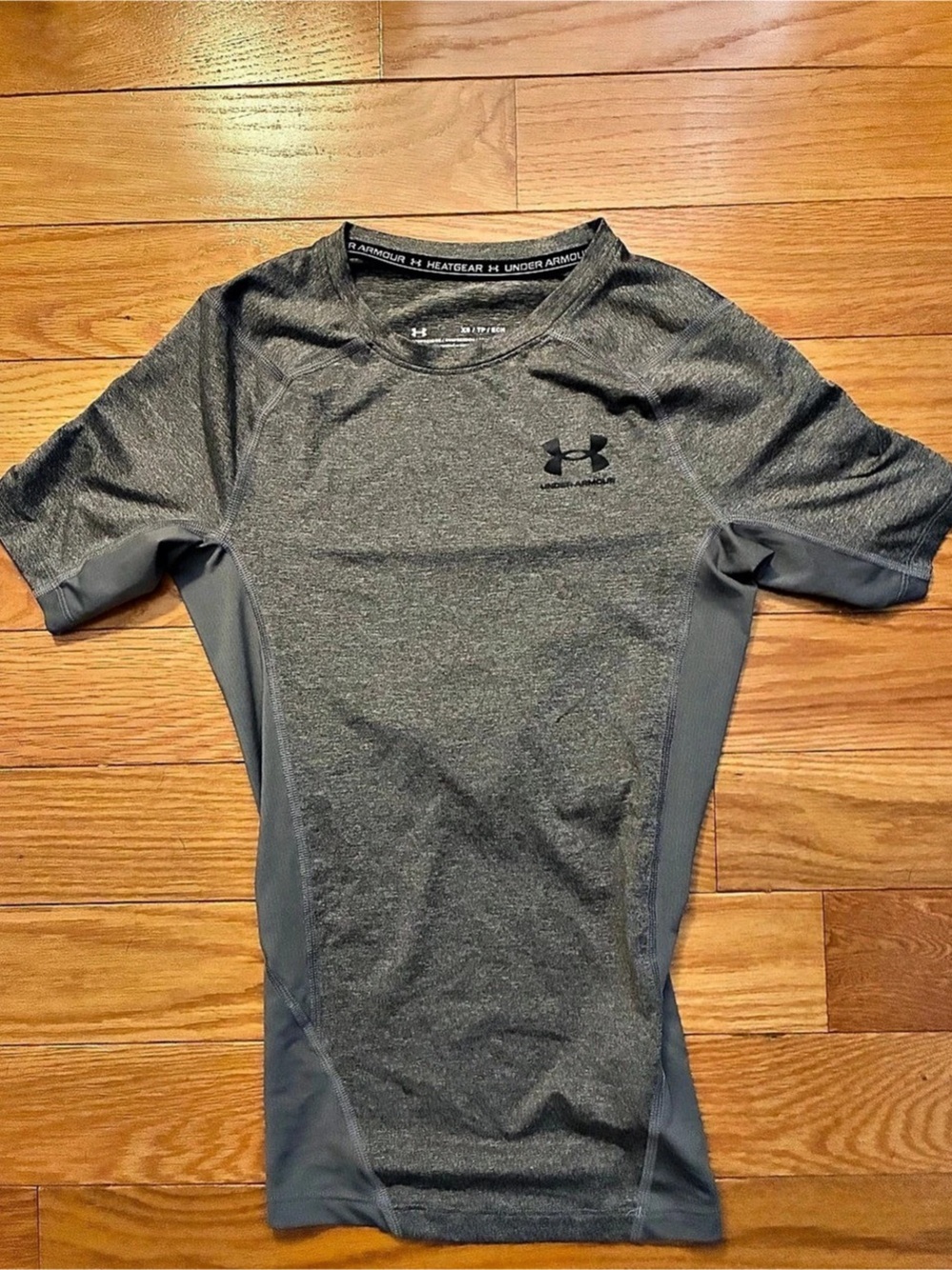 Under Armour HeatGear Compression Short Sleeve Shirt Size Mens XS
